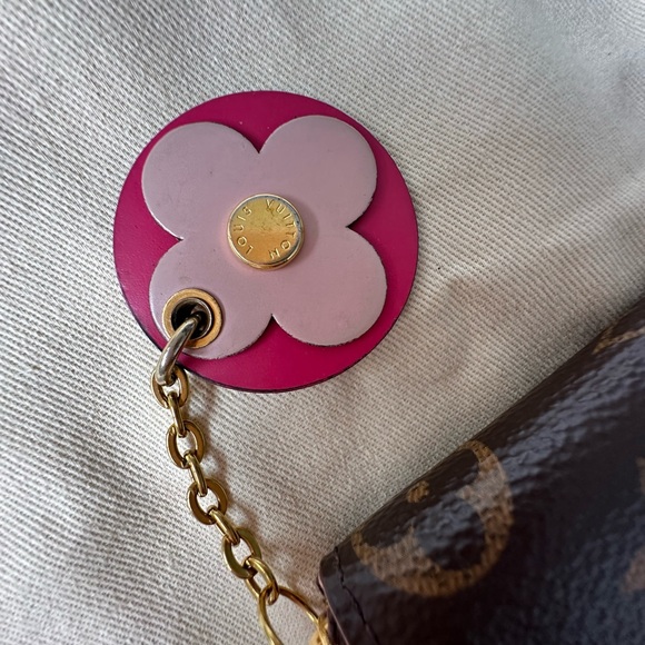 Louis Vuitton Monogram Blooming Flower Zippy Coin Purse Wallet Pink - Picture 2 of 14